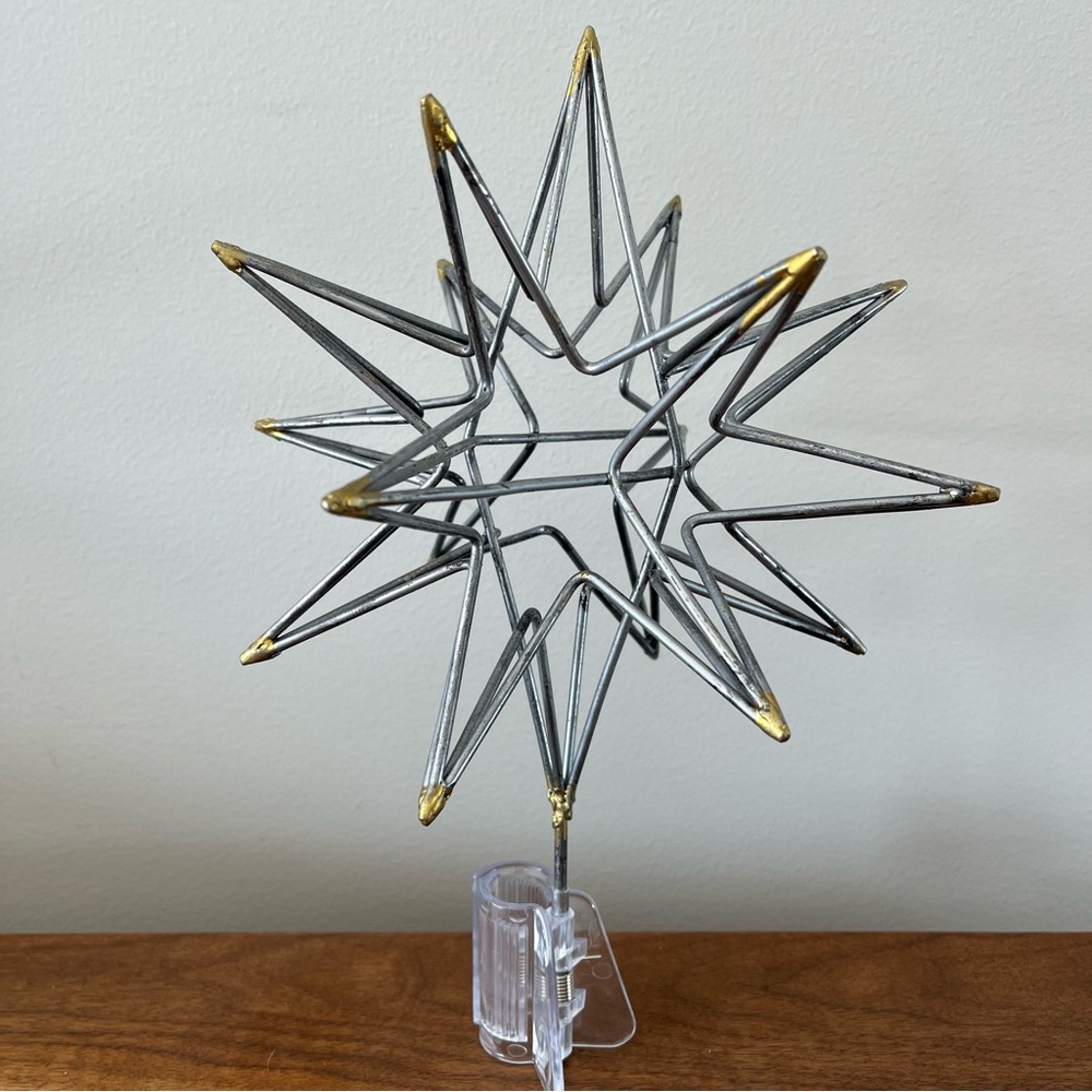 Hearth & Hand Magnolia: Metal Tree Topper Star: 11 Inches: Modern
